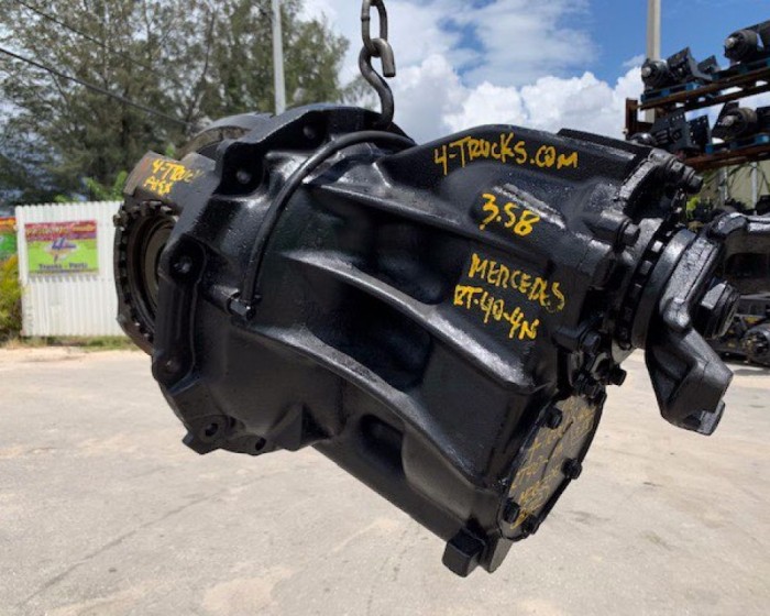 2007 MERCEDES RT-40-4N DIFFERENTIALS RATIO 3.58
