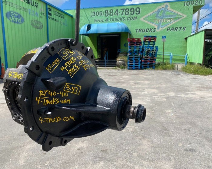 2008 MERCEDES RT40-4N DIFFERENTIALS 3.42