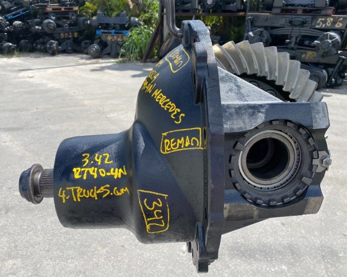 2008 MERCEDES RT40-4N DIFFERENTIALS 3.42