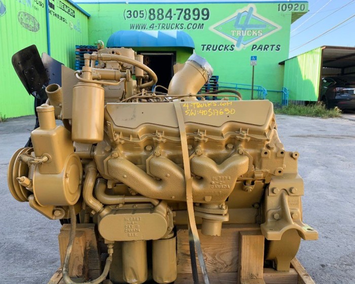 1992 CATERPILLAR 3208 ENGINE 210HP
