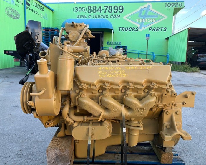 1989 CATERPILLAR 3208 ENGINE 210HP