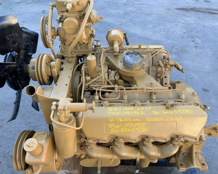 1989 CATERPILLAR 3208 ENGINE 210HP