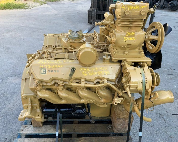 1989 CATERPILLAR 3208 ENGINE 210HP