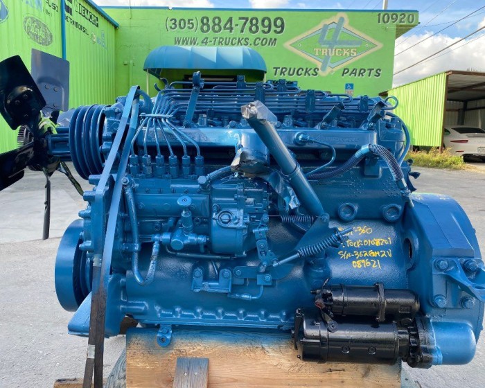 1993 INTERNATIONAL DT360 ENGINE 190 HP