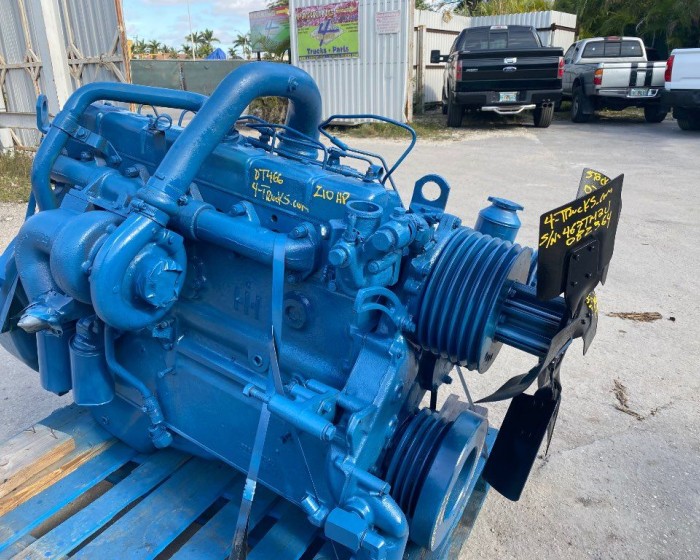 1987 INTERNATIONAL DT466 ENGINE 210 HP