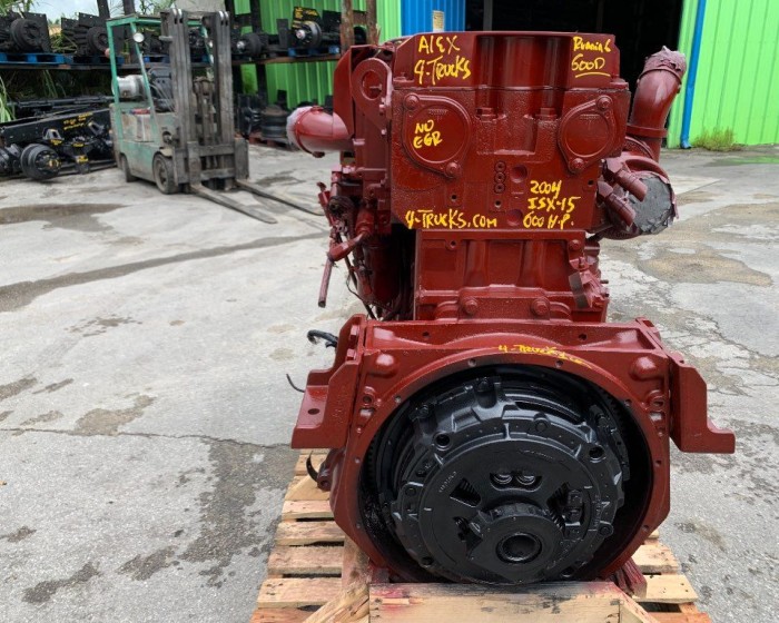 2004 CUMMINS ISX-15 SIGNATURED ENGINES 600 HP