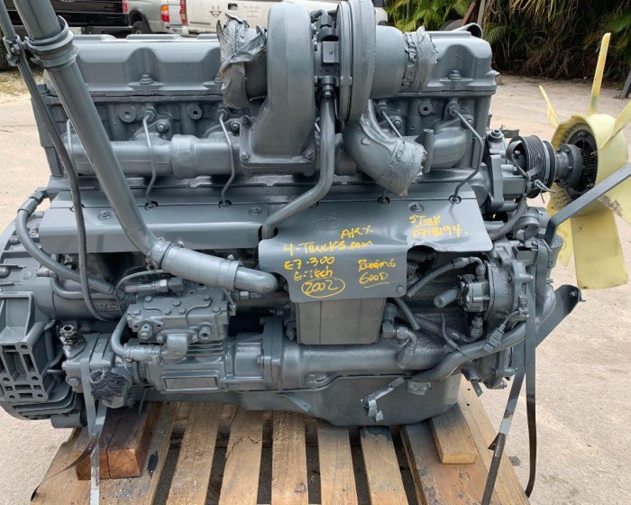 2002 MACK E7-300 E-TECH ENGINES 300 HP