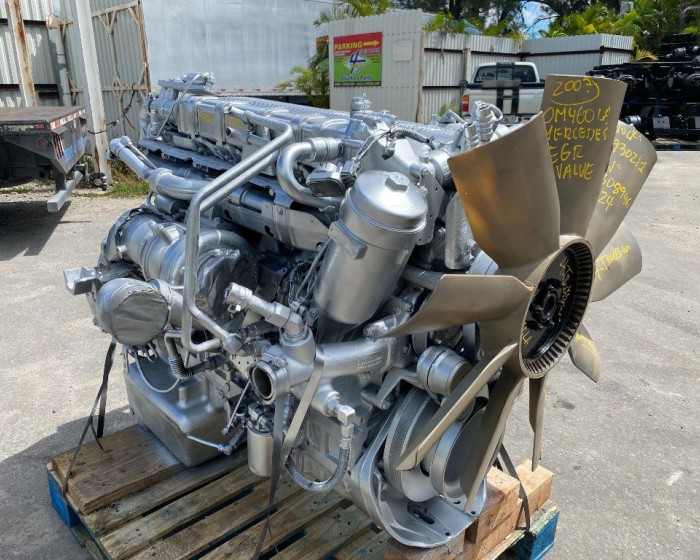 2007 MERCEDES OM460LA ENGINE 450HP