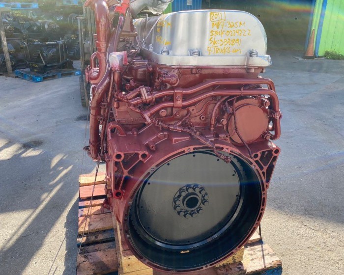 2011 MACK MP7-325M ENGINE 325HP