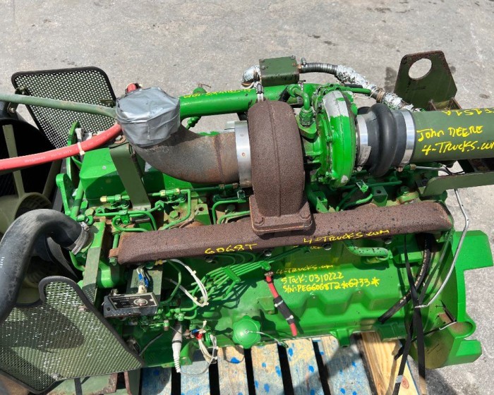 2002 JOHN DEERE 6068TF151A ENGINE 165HP