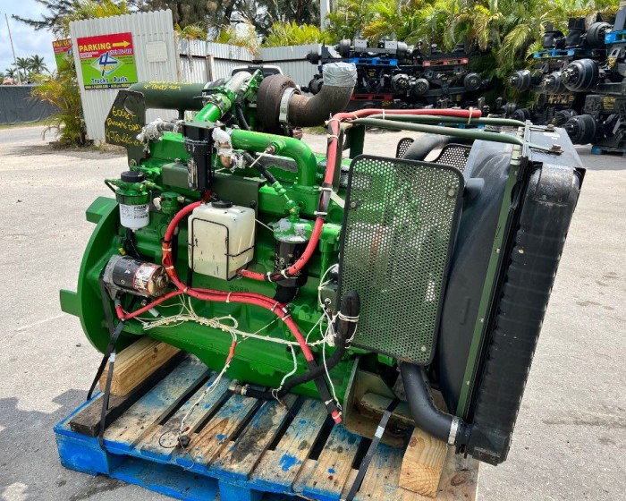 2002 JOHN DEERE 6068TF151A ENGINE 165HP