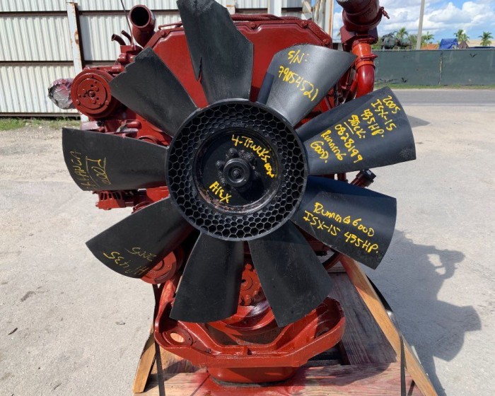2005 CUMMINS ISX-15 ENGINE 435 HP