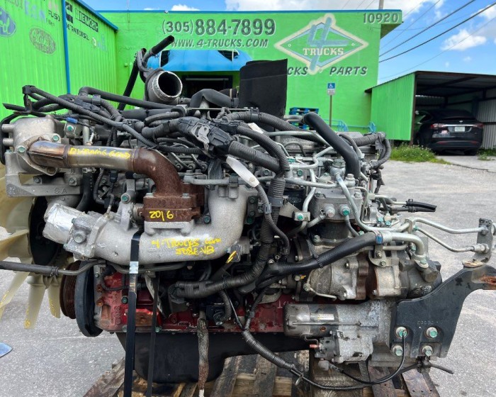 2016 HINO J08E-VB ENGINE 260HP