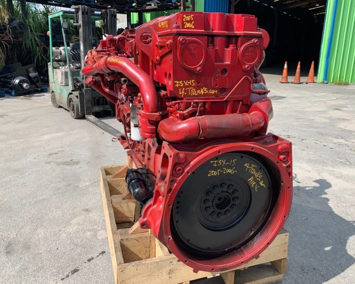 2005 CUMMINS ISX15 ENGINE 400 HP