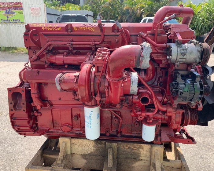 2005 CUMMINS ISX15 ENGINE 400 HP