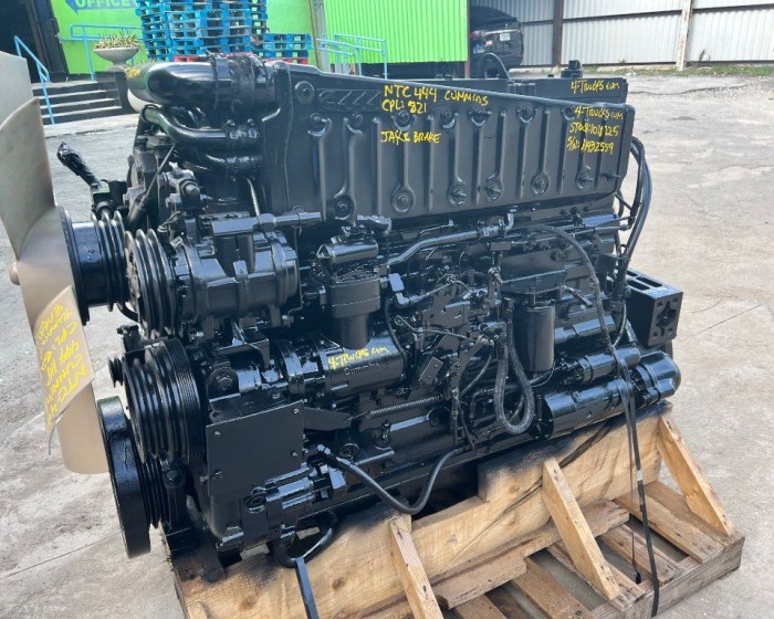 1989 CUMMINS NTC444 ENGINE 444HP