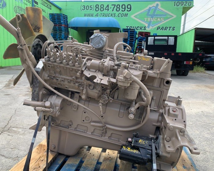 1993 CUMMINS 6BT 5.9L ENGINE 190 HP