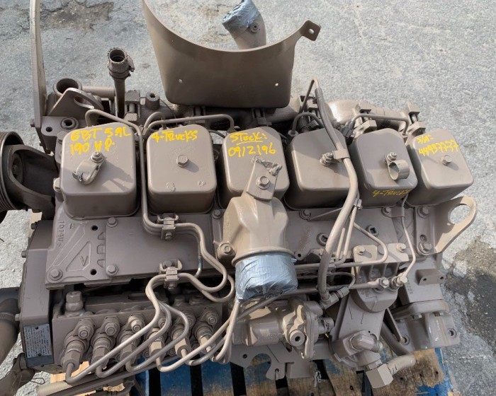 1993 CUMMINS 6BT 5.9L ENGINE 190 HP