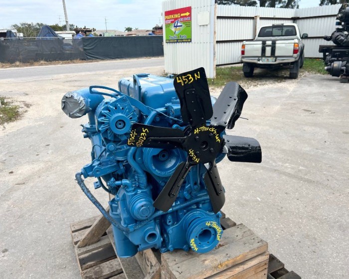 1982 DETROIT 453N ENGINE 129HP