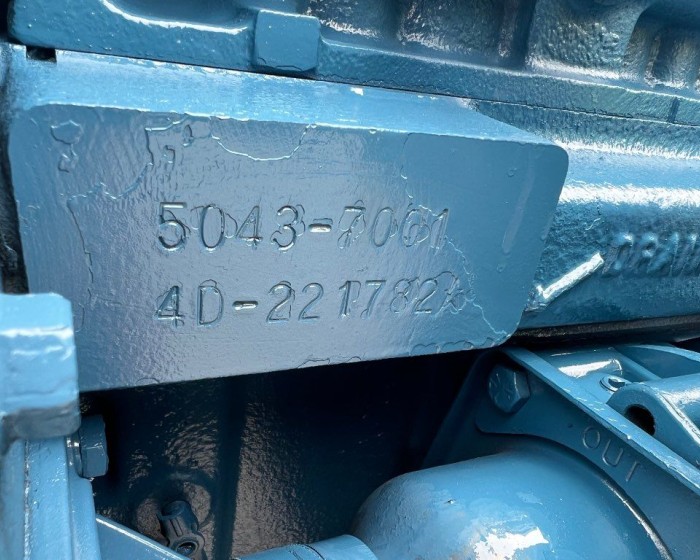 1982 DETROIT 453N ENGINE 129HP