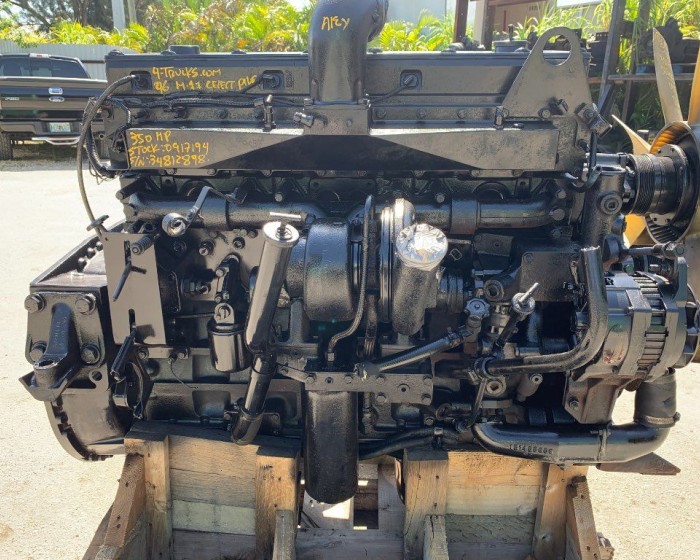 1996 CUMMINS M11 CELECT PLUS ENGINE 350 HP