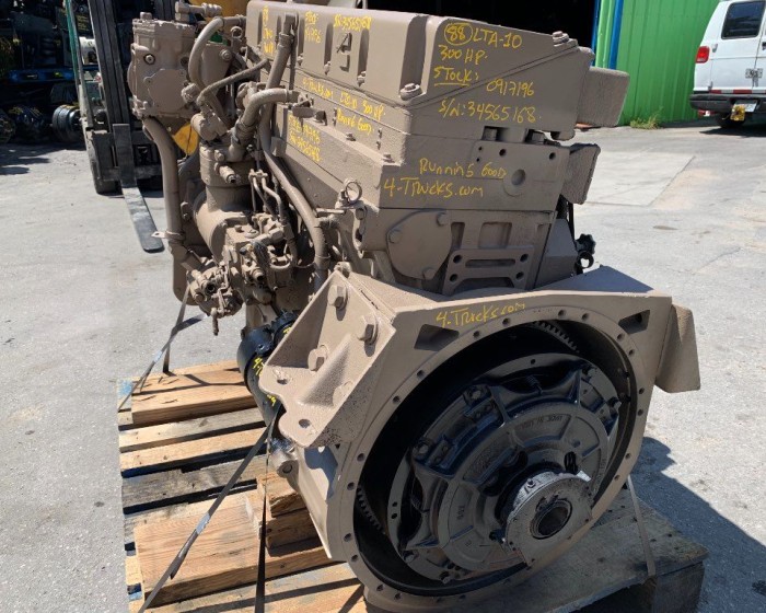 1988 CUMMINS LTA10 300 HP TRUCK ENGINE