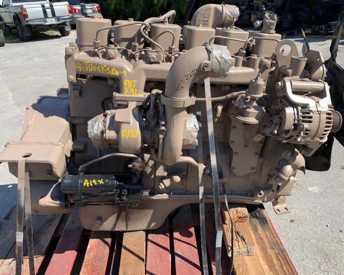 1997 CUMMINS 6BT 5.9L 190HP TRUCK ENGINE