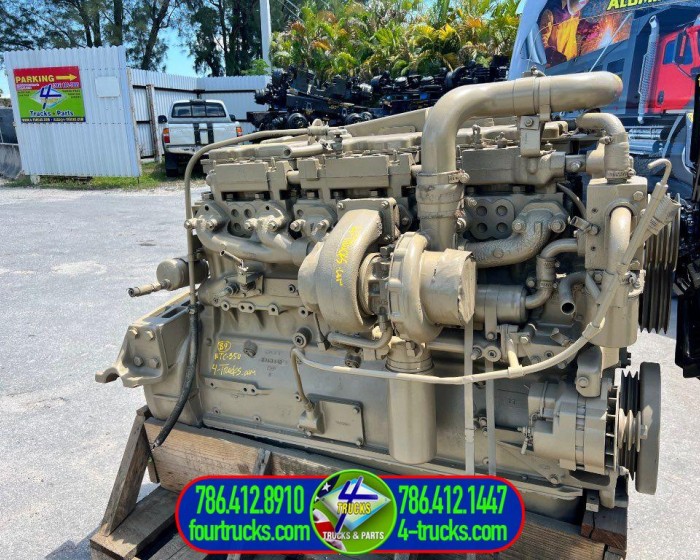 1989 CUMMINS NTC350 ENGINE 350HP