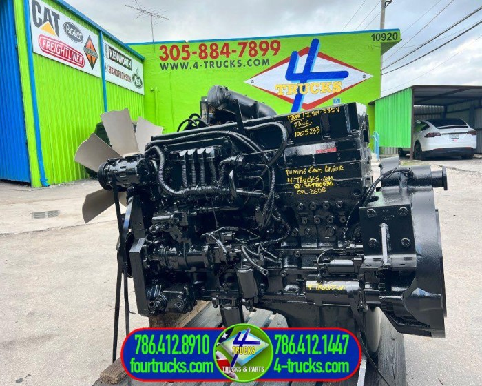2000 CUMMINS ISM-335V ENGINE 335HP