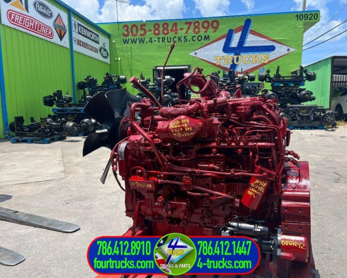 2012 CUMMINS ISL ENGINE 345HP