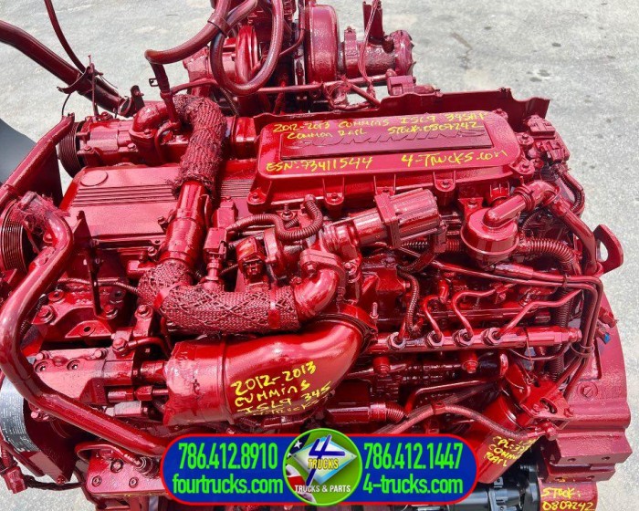 2012 CUMMINS ISL ENGINE 345HP