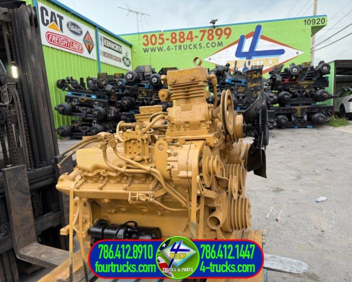 1989 CATERPILLAR 3208T ENGINE 250HP