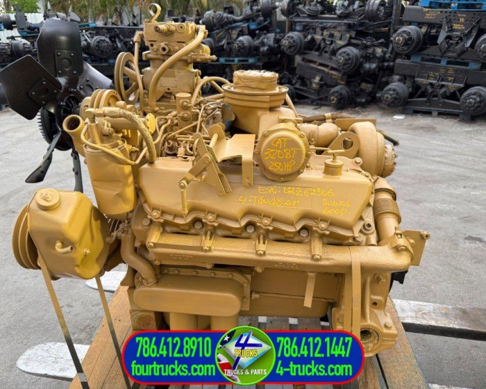 1989 CATERPILLAR 3208T ENGINE 250HP