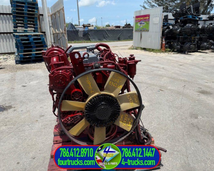 2004 ISUZU 6HK1X ENGINE 300HP