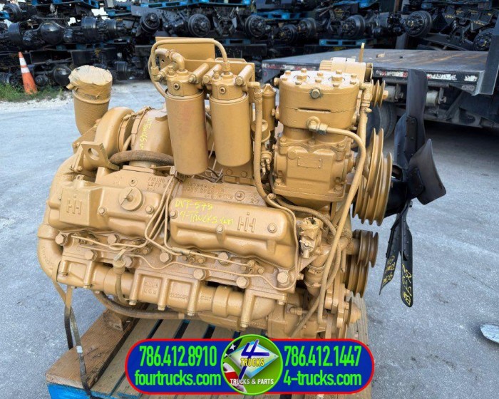 1974 INTERNATIONAL DVT-573 ENGINE 260HP
