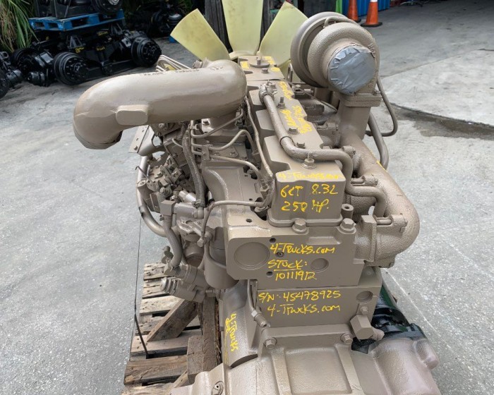 1997 CUMMINS 6CT 8.3L ENGINE 250 HP