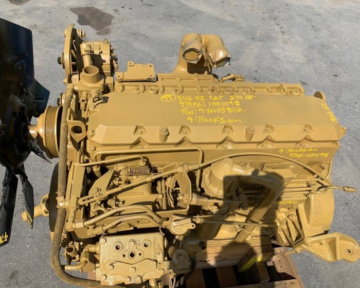 1995 CATERPILLAR 3116 ENGINE 250HP
