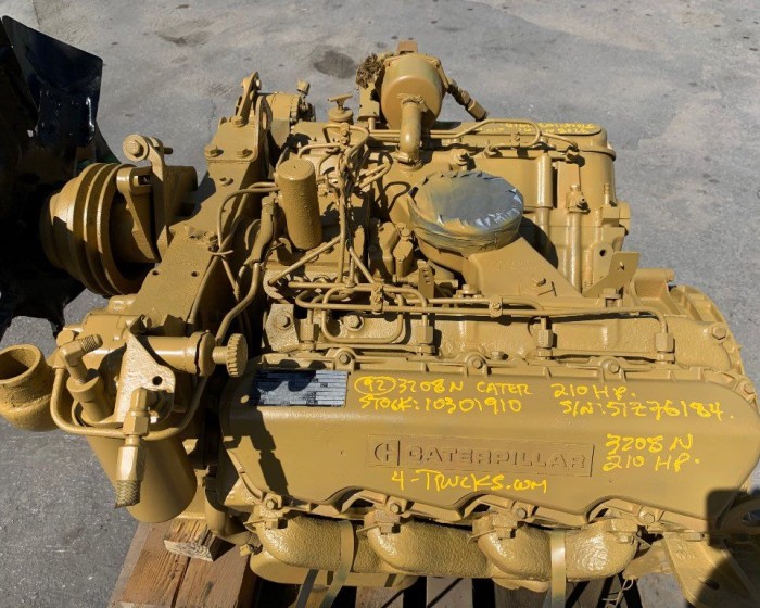 1992 CATERPILLAR 3208 ENGINE 210HP