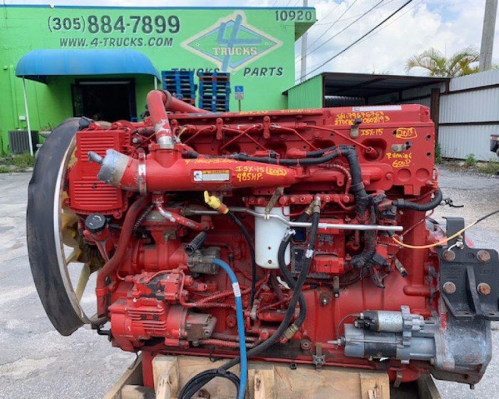 2013 CUMMINS ISX15 ENGINES 485HP
