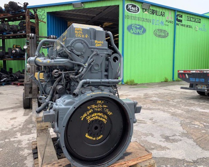 2007 DETROIT 14.0L EGR ENGINES 515HP