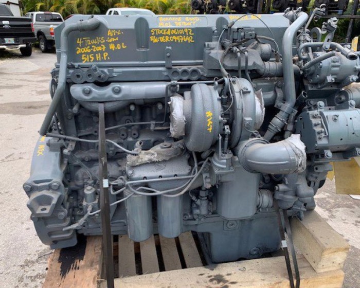 2007 DETROIT 14.0L EGR ENGINES 515HP