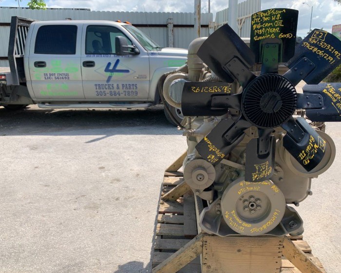 1984 CUMMINS BIG CAM 3 ENGINES 300HP