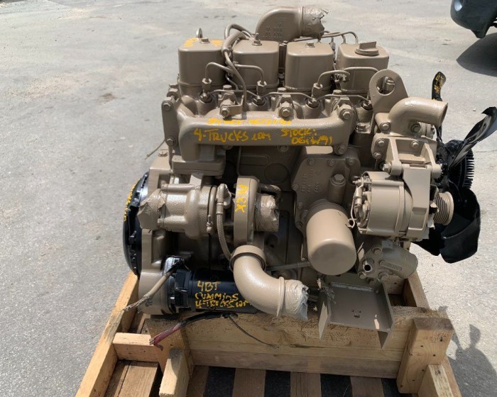 1996 CUMMINS 4BT 3.9L ENGINES 130 HP