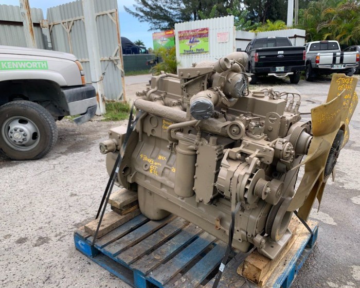 1996 CUMMINS 6CT 8.3L ENGINES 250 HP