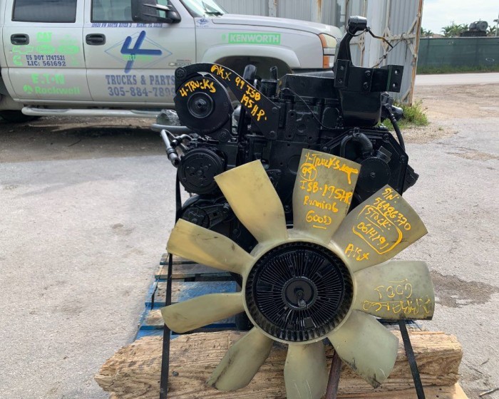 1999 CUMMINS ISB ENGINES 195 HP
