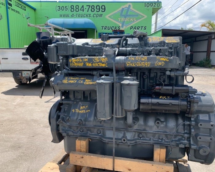 1996 MACK E7-350 SEMI-ELECTRONIC ENGINES 350 HP