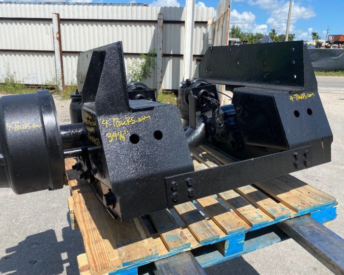 2010 HENDRICKSON AIR UP AIR DOWN LIFT AXLES DROP AXLES 