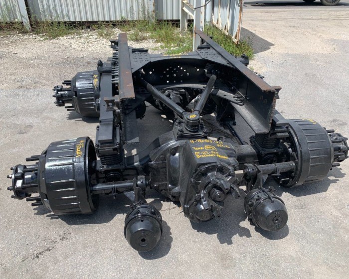 2011 ROCKWELL-MERITOR T-RIDE SUSPENSION TANDEMS RATIO 3.90