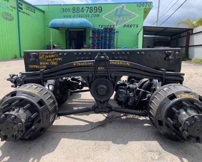 2011 ROCKWELL-MERITOR T-RIDE SUSPENSION TANDEMS RATIO 3.90