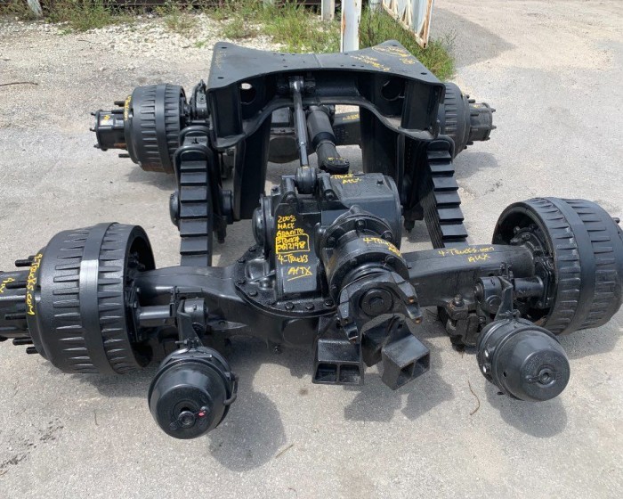2008 MACK CAMEL BACK SUSPENSION TANDEMS RATIO 4.64